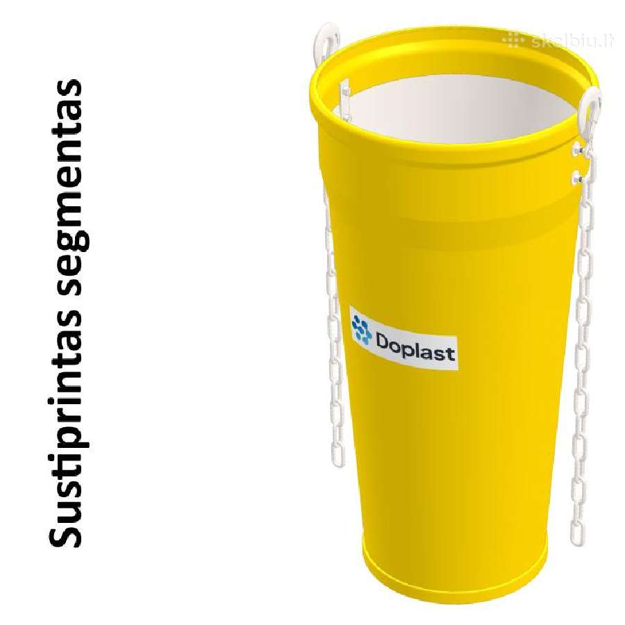 Šiukšlių latakai iš Lenkijos gamintojo Doplast - nuotraukos Nr. 6