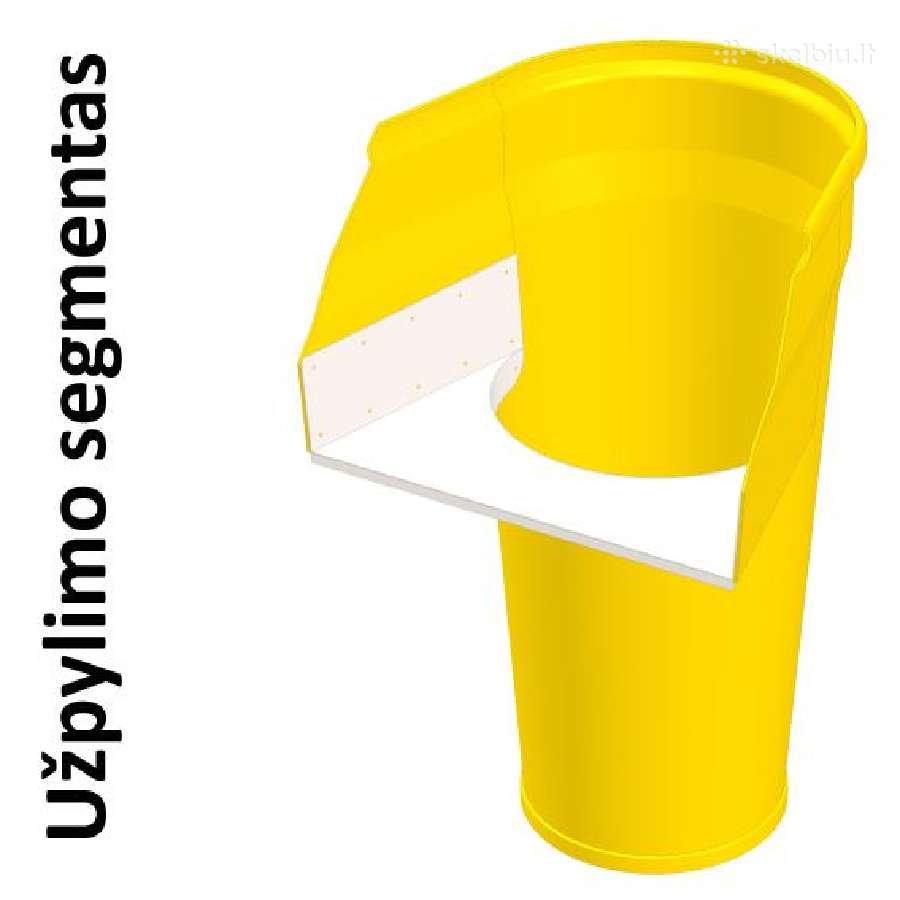 Šiukšlių latakai iš Lenkijos gamintojo Doplast - nuotraukos Nr. 5
