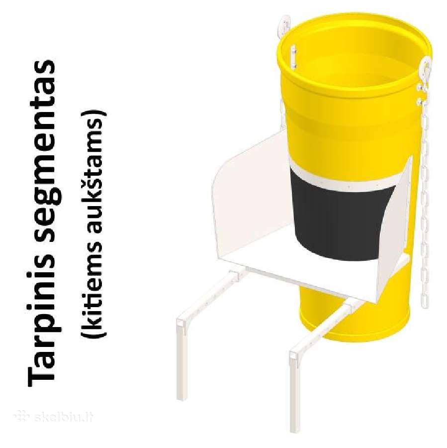 Šiukšlių latakai iš Lenkijos gamintojo Doplast - nuotraukos Nr. 4