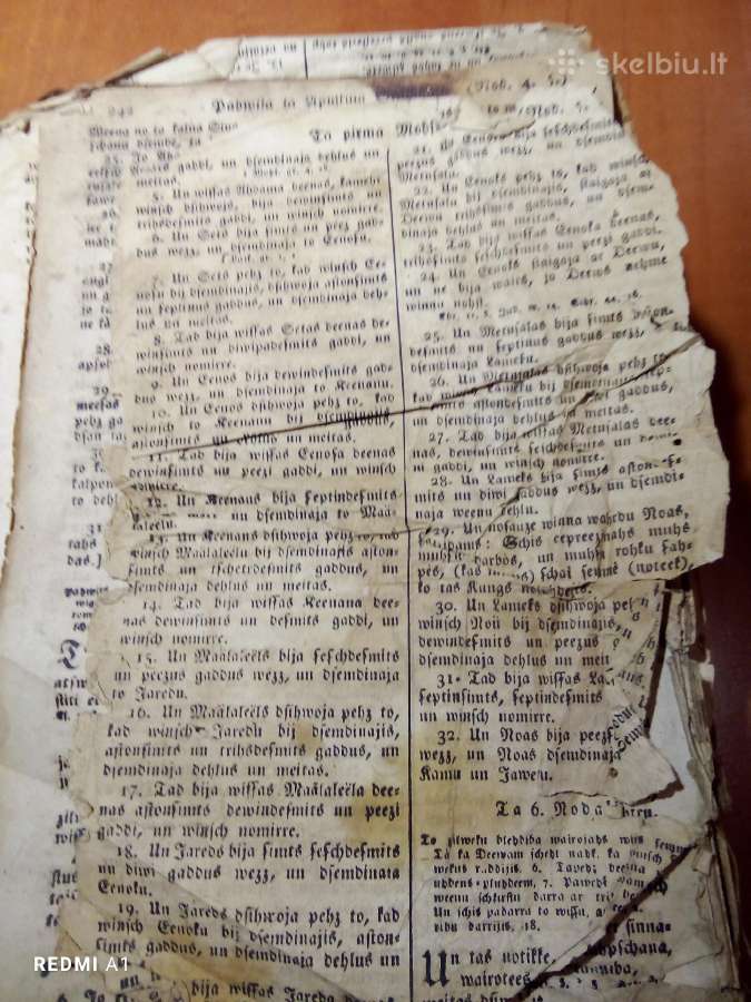 Labai seną Biblija - nuotraukos Nr. 4