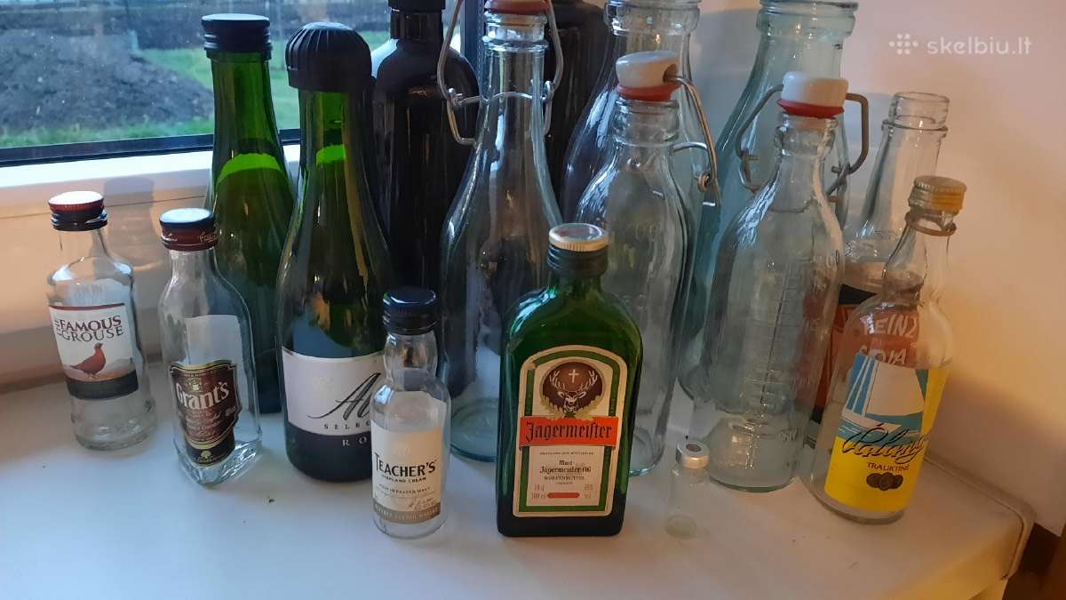 Buteliukai i kolekciją