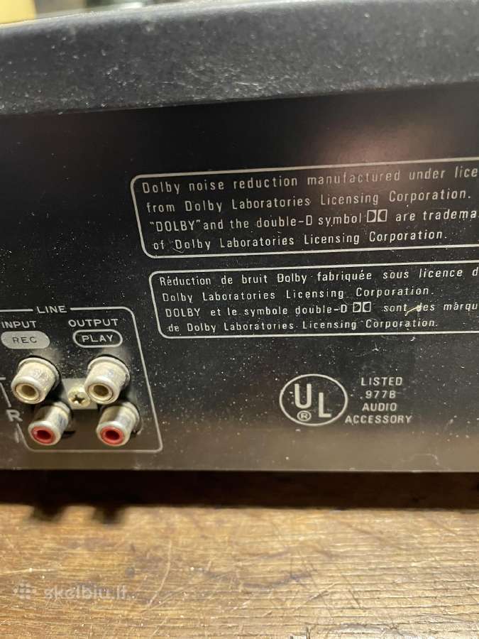 Kasetine dėka Ct-w103 - nuotraukos Nr. 6