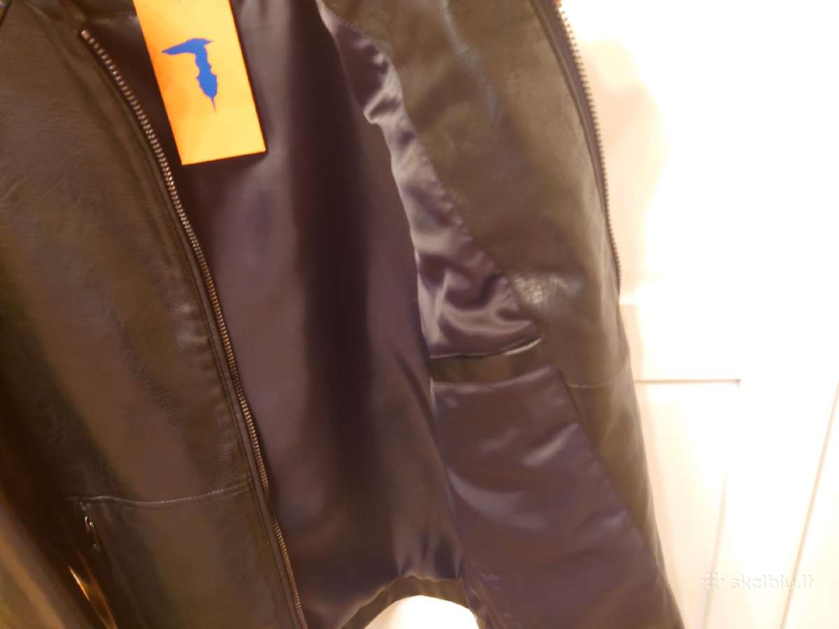 Trussardi juoda odinė strukė 48d. - nuotraukos Nr. 5