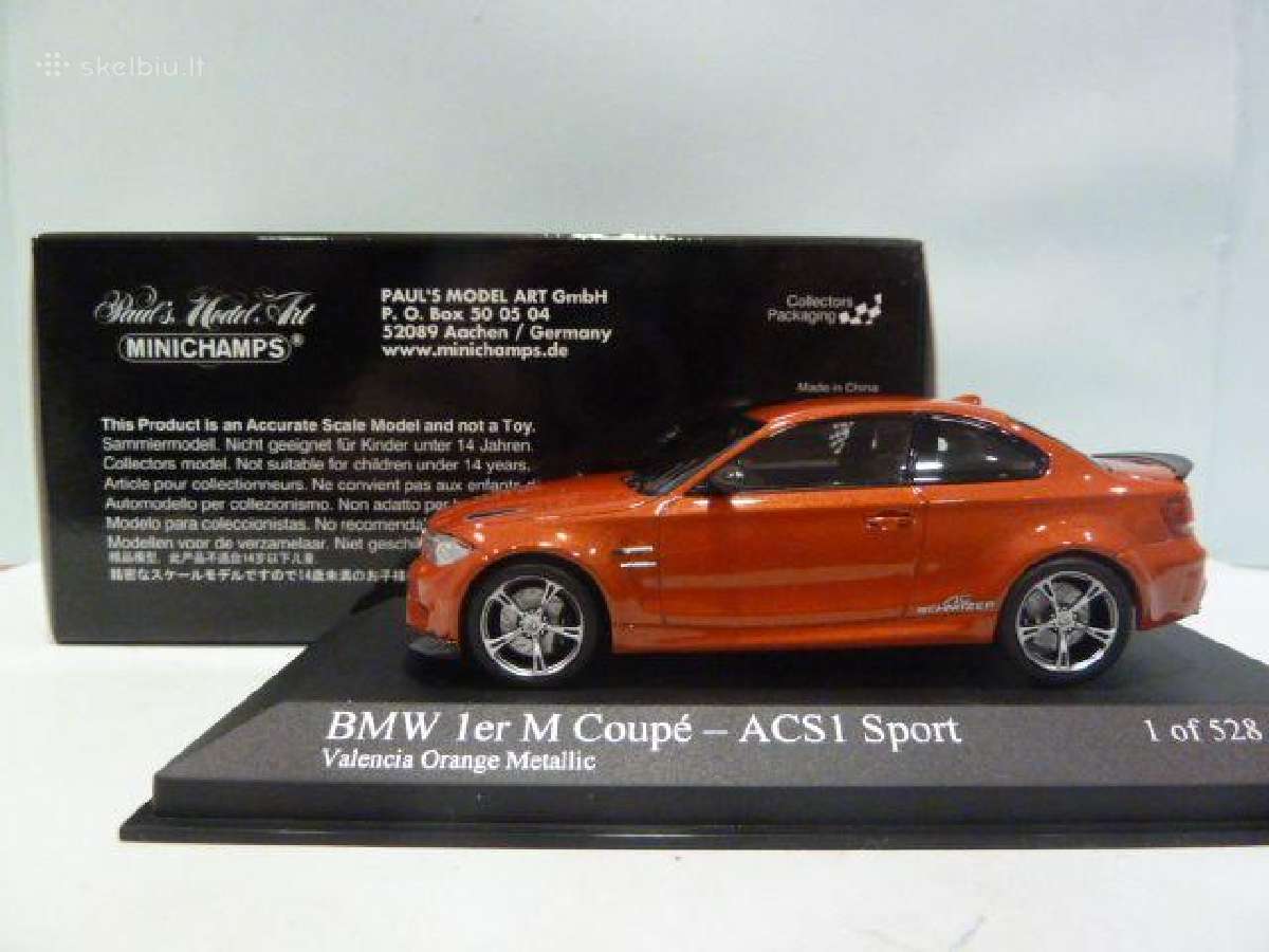Bmw 1er M Coupe Acs1 Sport - nuotraukos Nr. 6