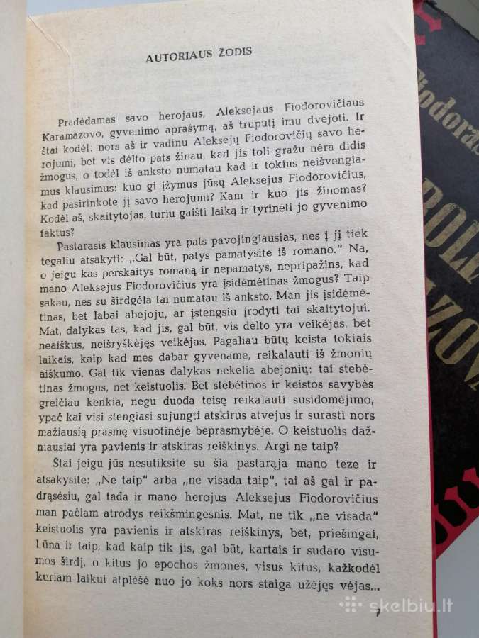 Dostojevskio Broliai Karamazovai I II tomai - nuotraukos Nr. 4