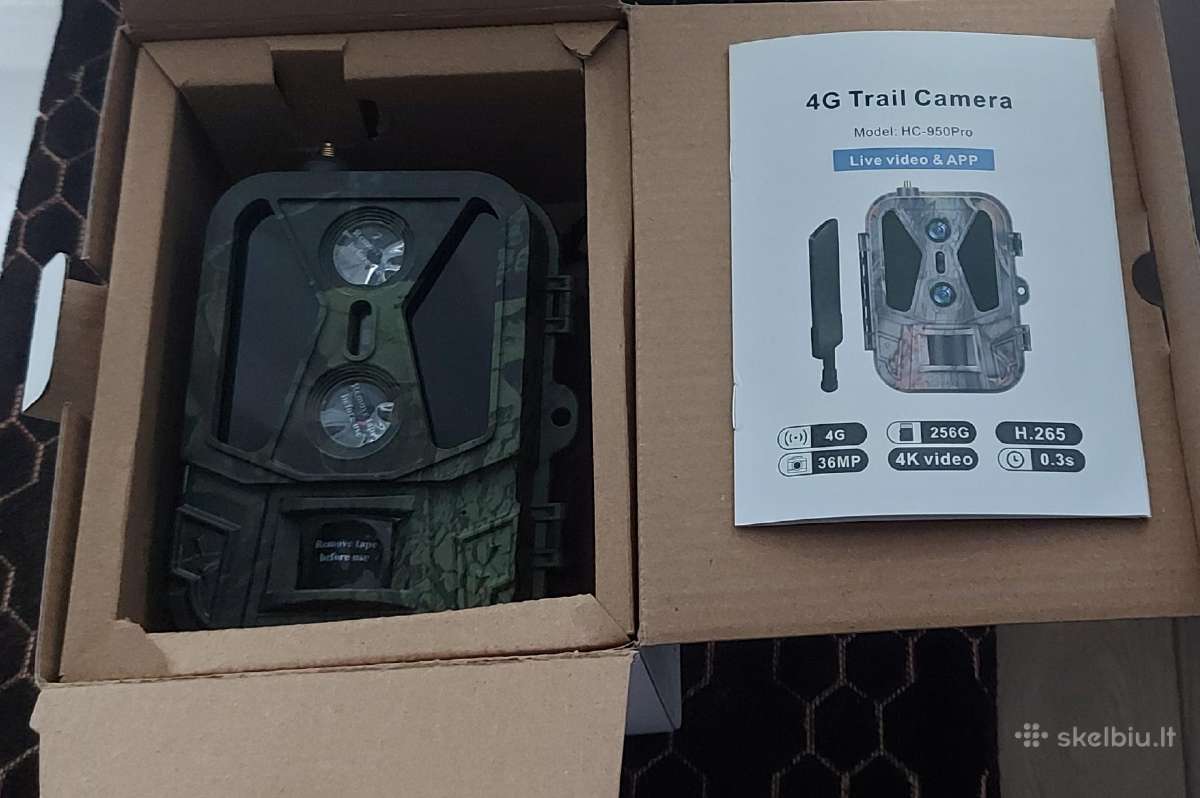 Medžioklinė lauko stebėjimo kamera Hc950pro 4G Liv - nuotraukos Nr. 2