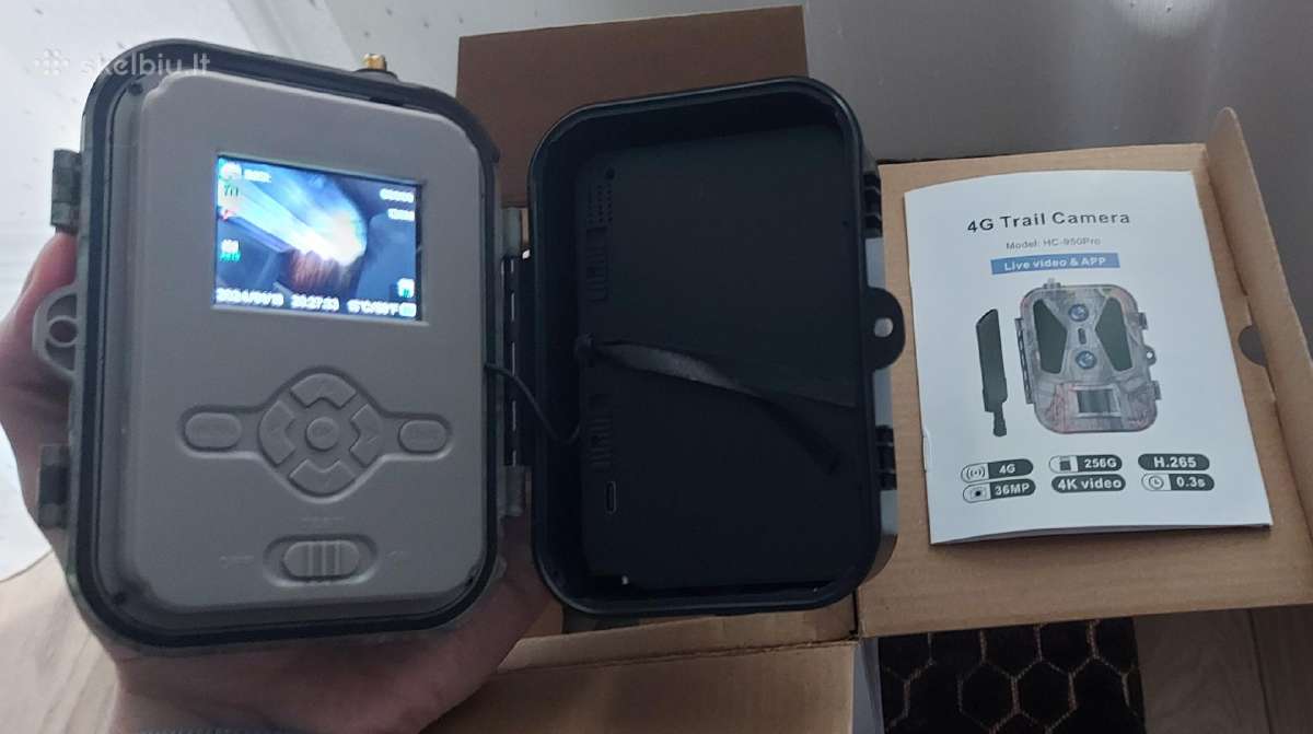 Medžioklinė lauko stebėjimo kamera Hc950pro 4G Liv - nuotraukos Nr. 3