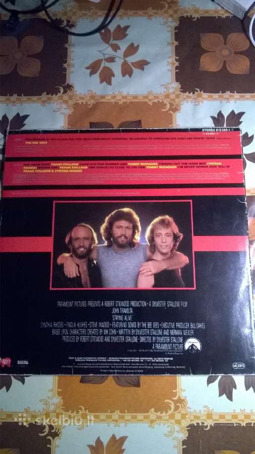 Vinilas Bee Gees - Stayin Alive (1983) RSo