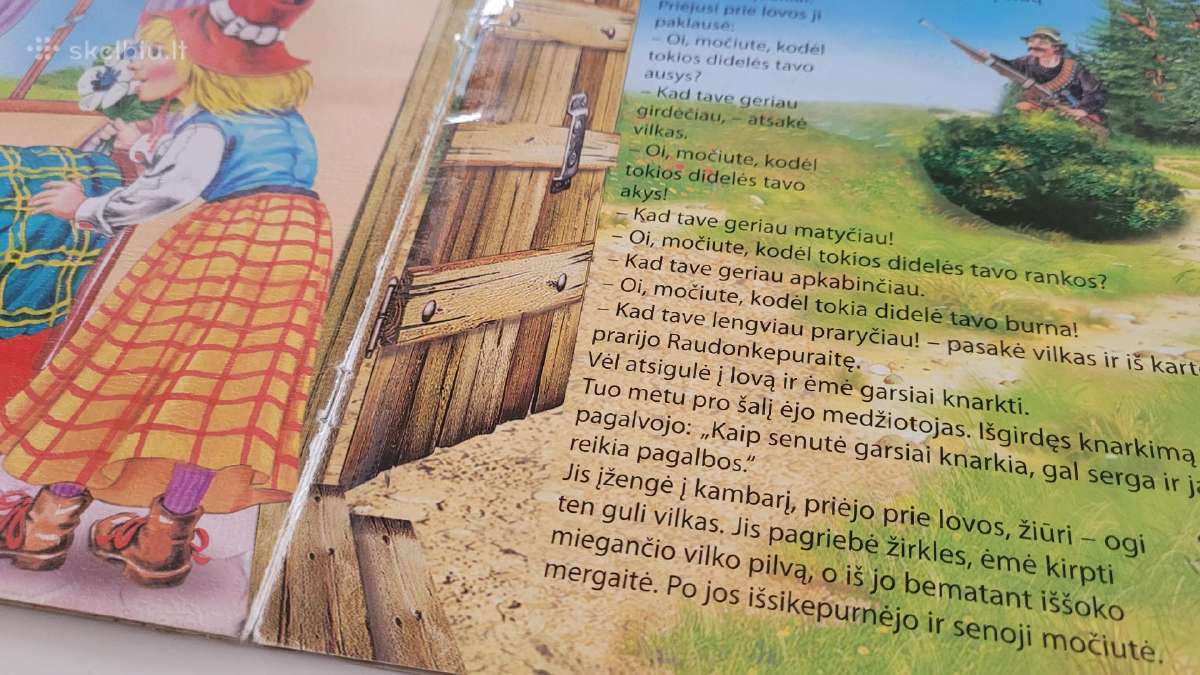 Knygelė vaikams Raudonkepuraitė - nuotraukos Nr. 3