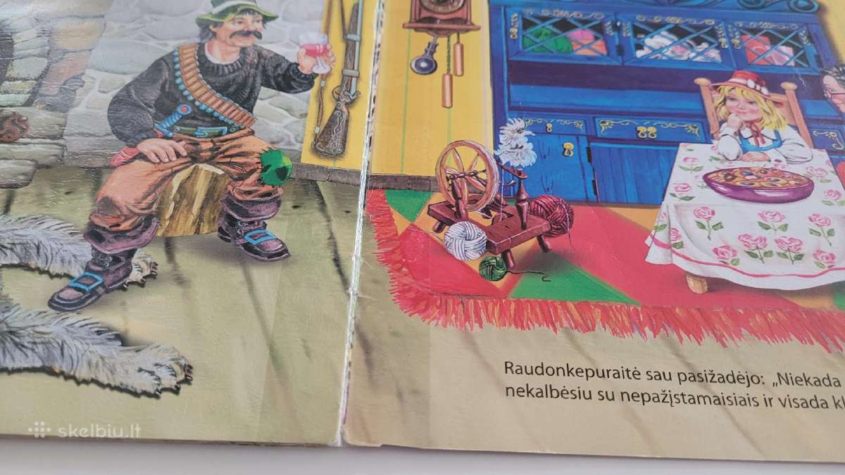 Knygelė vaikams Raudonkepuraitė - nuotraukos Nr. 4