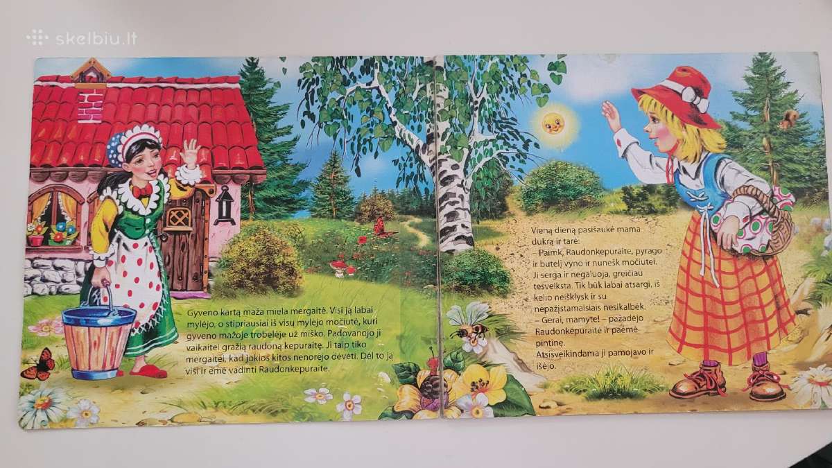 Knygelė vaikams Raudonkepuraitė - nuotraukos Nr. 2