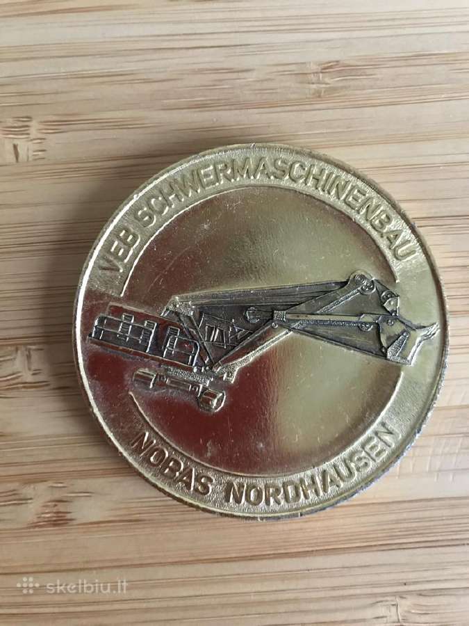 Vokiškas medalis iš Ddr laikų