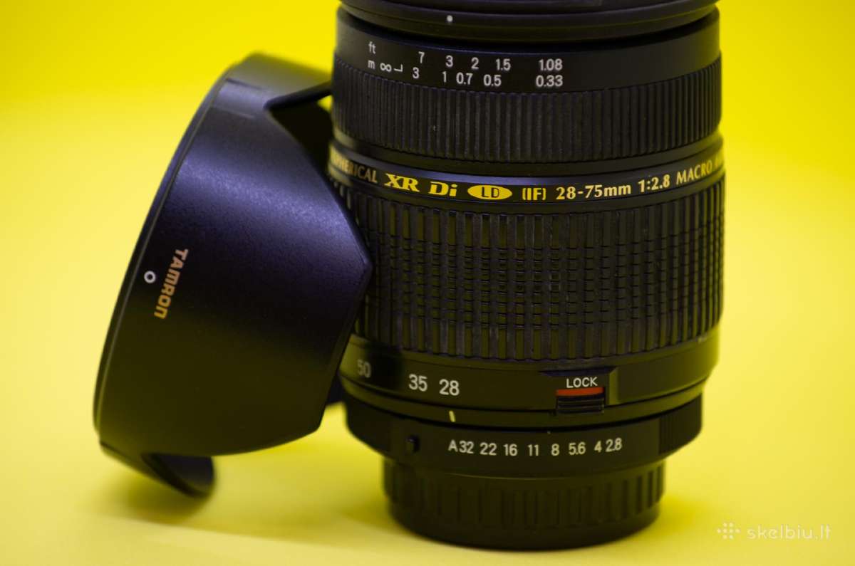 Tamron Sp Af 28-75mm F2.8 Xr Di (Pentax) - nuotraukos Nr. 6