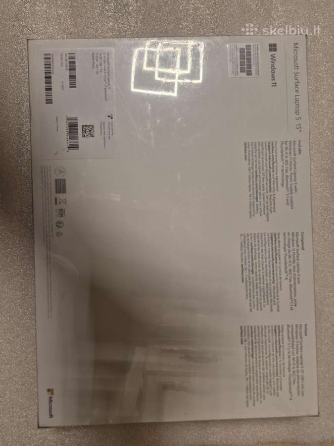 Microsoft Surface Laptop 5 15" 16gb 512 GB - nuotraukos Nr. 2
