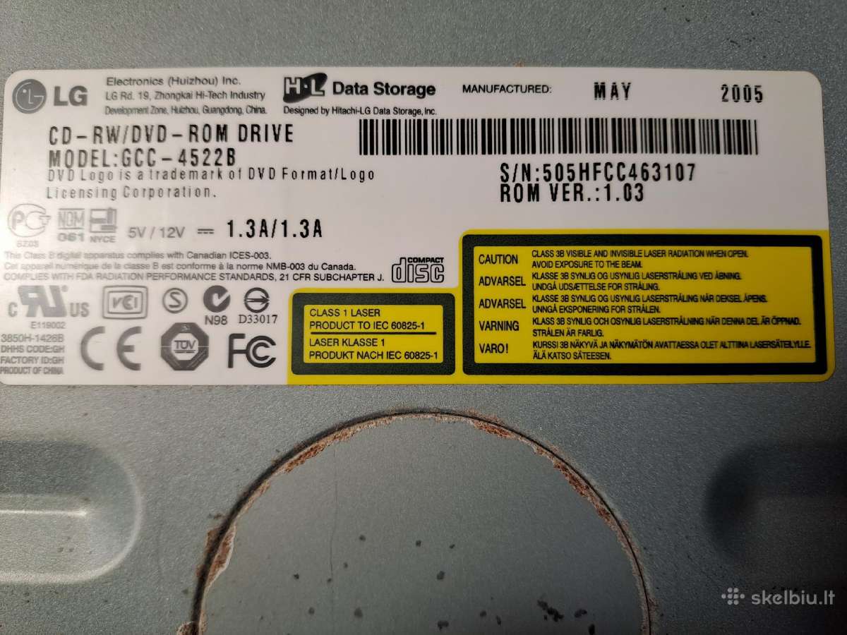 Naujas LG CD-rw/dvd Rom
