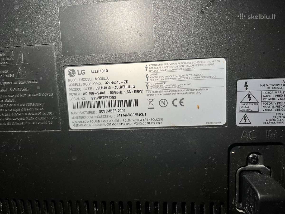 LG televizorius - nuotraukos Nr. 4