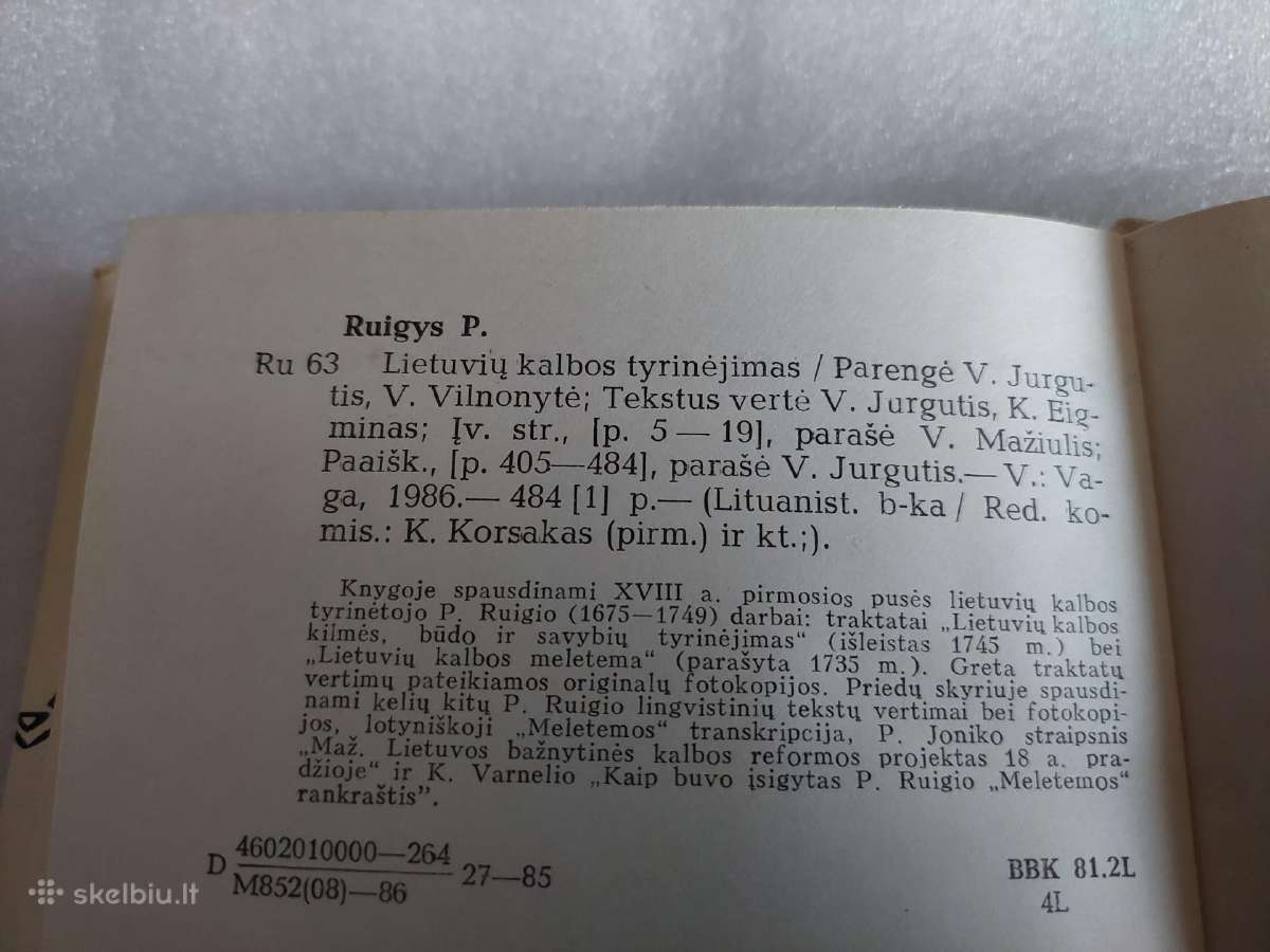 Lietuvių kalbos kilmės,būdo ir savybių tyrinėjimas - nuotraukos Nr. 4