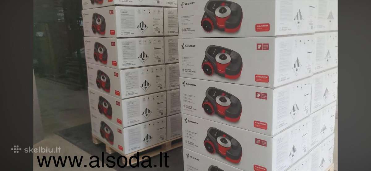 Sandėlyje! Segway Vejos Robotai geriausia kaina!