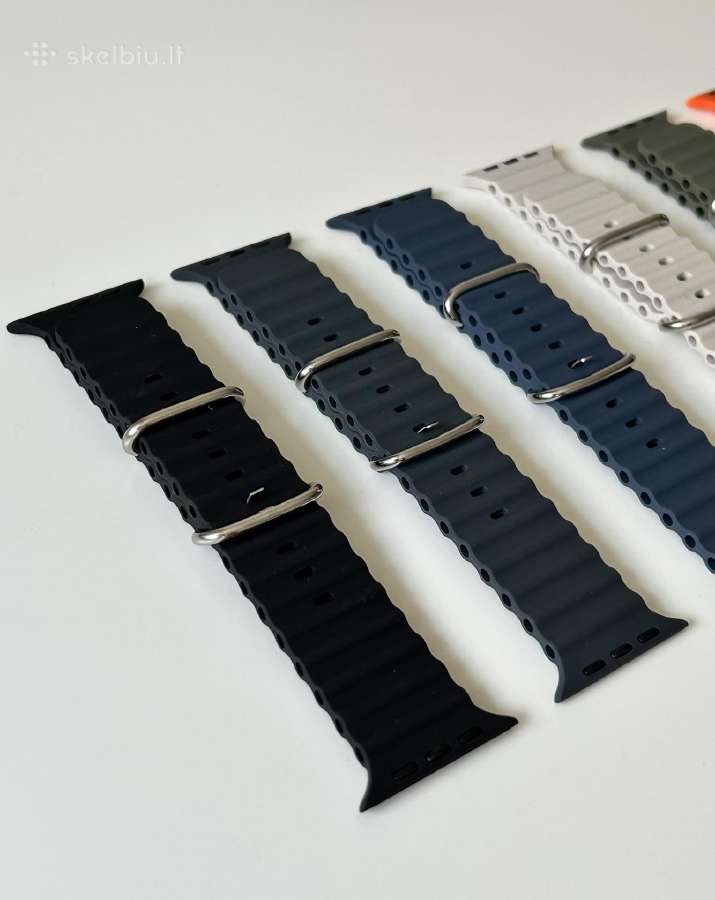 Apple watch Ultra ocean apyrankės - nuotraukos Nr. 2