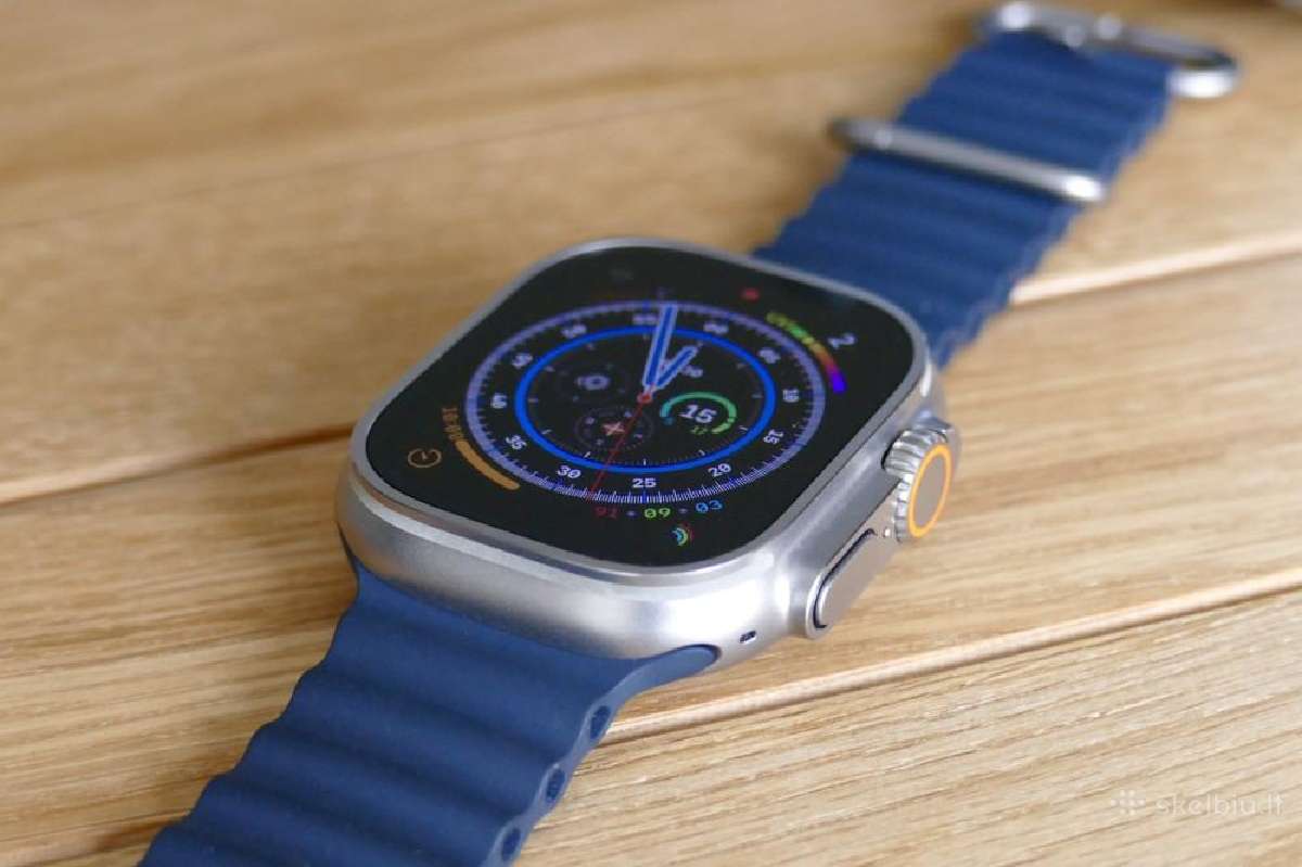 Apple watch Ultra ocean apyrankės - nuotraukos Nr. 4