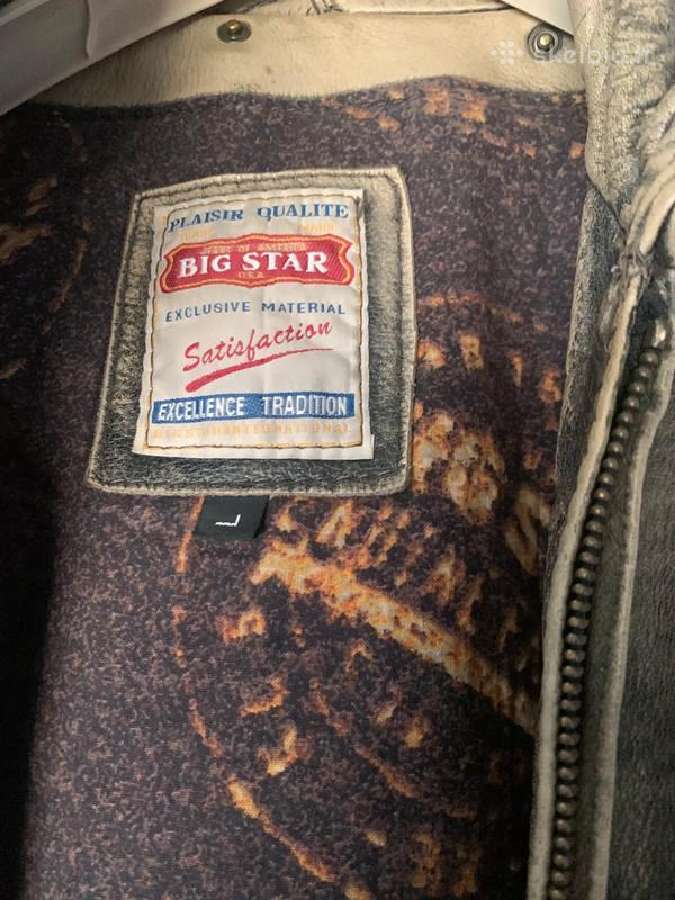 Striukė odinė Big Star L - nuotraukos Nr. 3