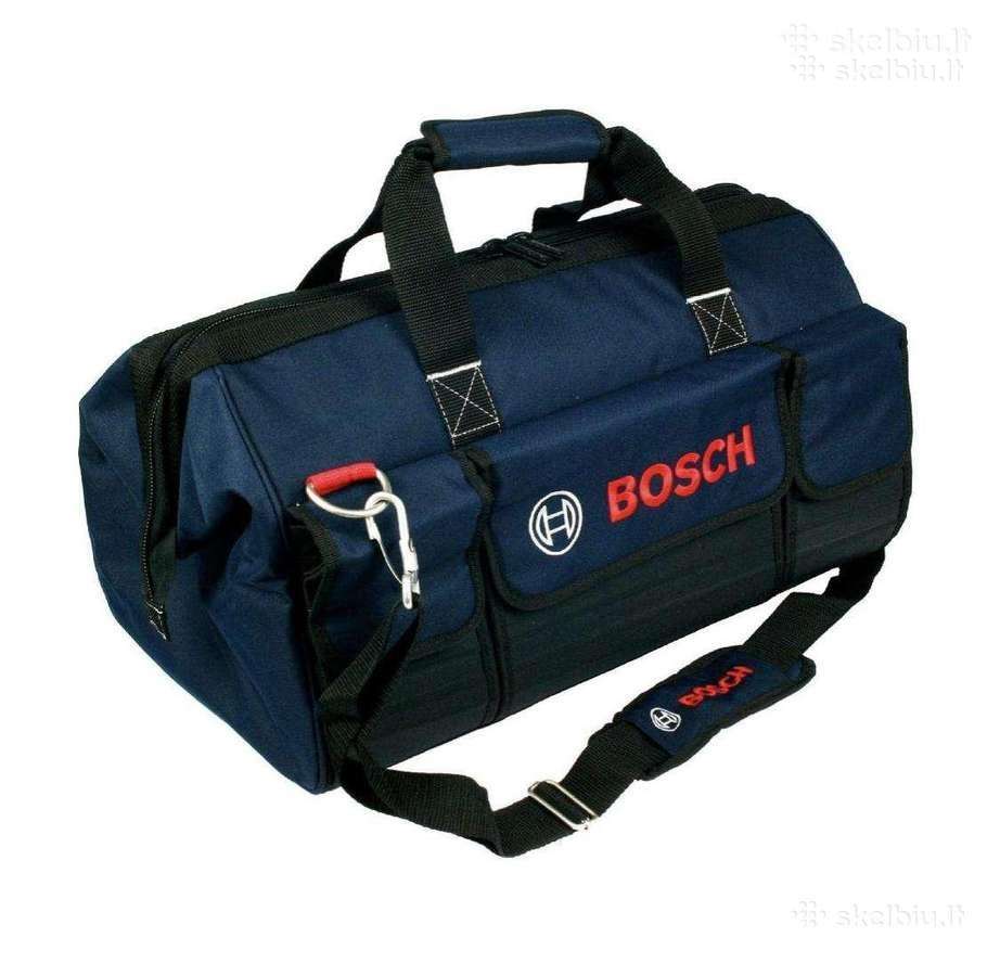 Nauji orig. Bosch krepšiai (yra ir dideli), dežė