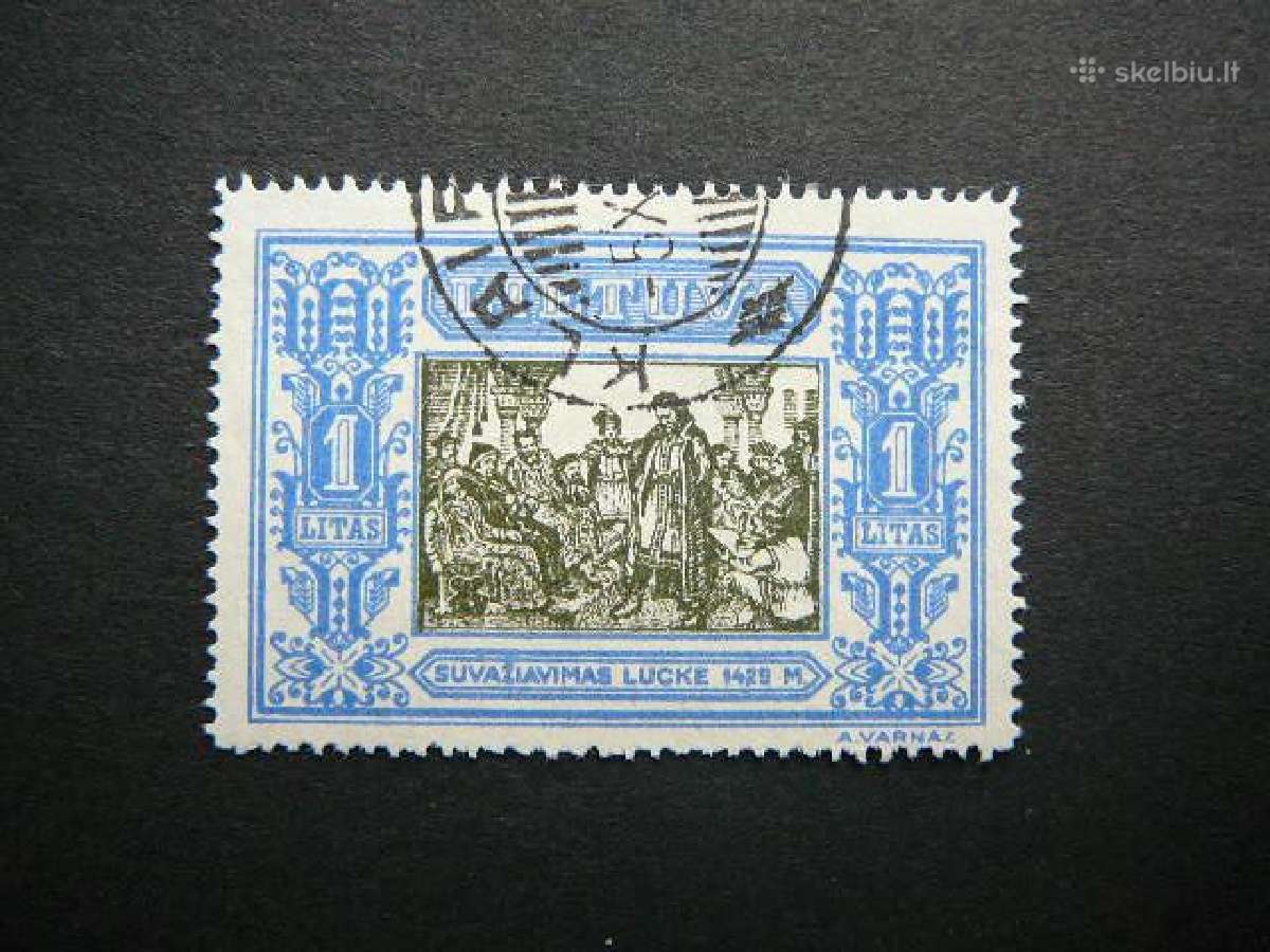 Lietuva 1932 Septyndieniai antsp. lit338aa