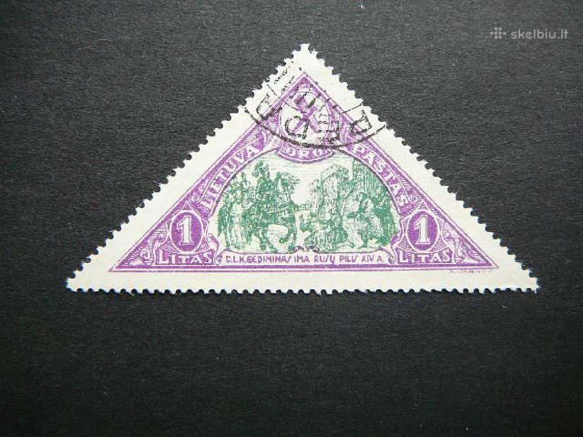 Lietuva 1932 Septyndieniai antsp. lit346aa