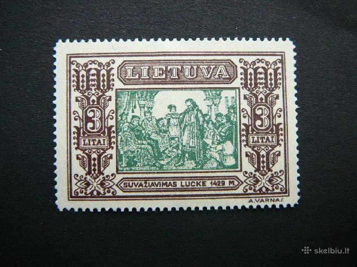 Lietuva 1932 Septyndieniai Mlh lit339as