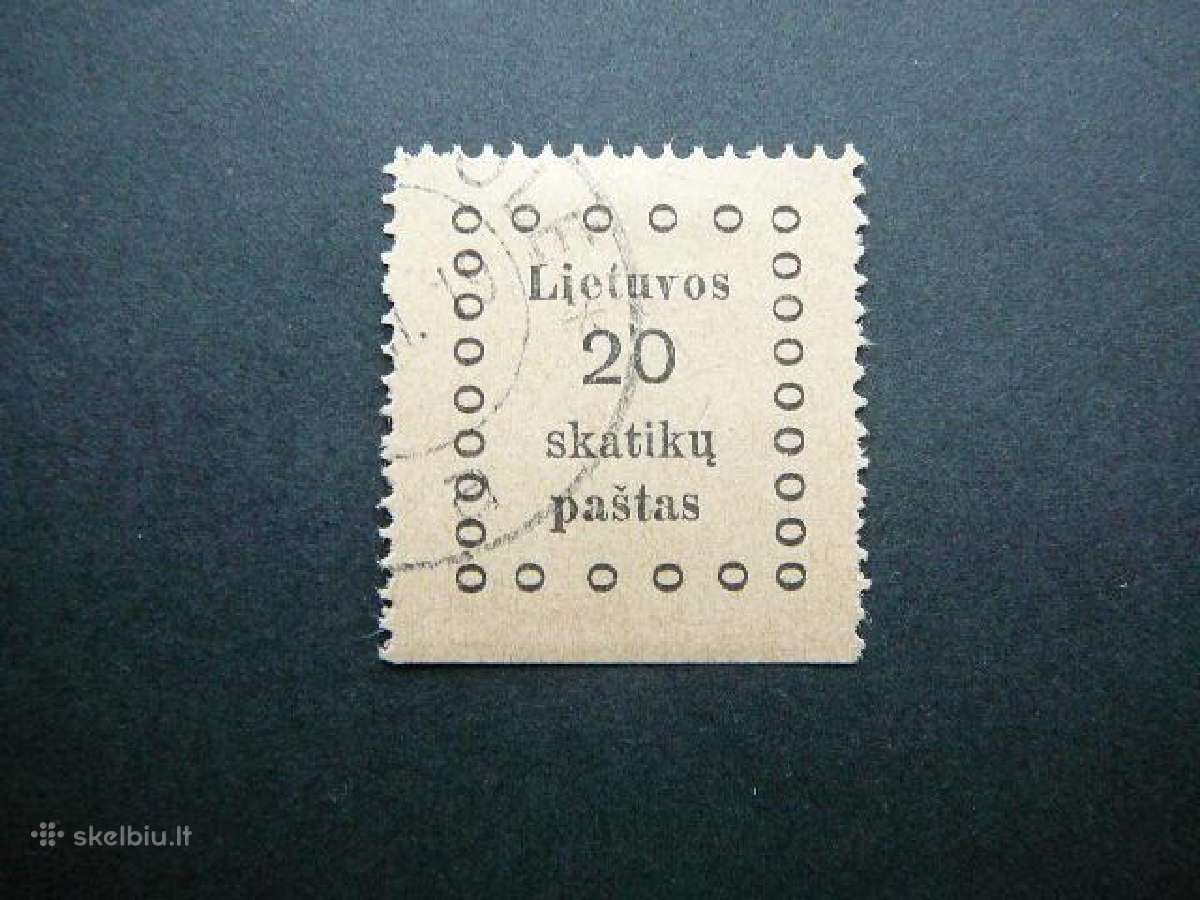 Lietuva 1919 Kauno I laida 20sk. lit11a