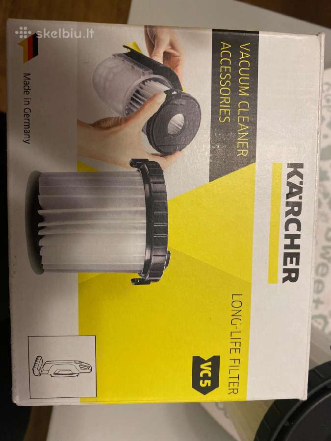 Vx5 Karcher ilgalaikis kasetinis filtras - nuotraukos Nr. 2