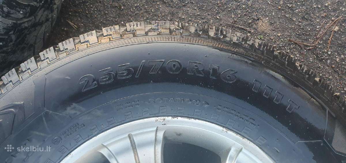Padangos Nokian 255/70 R16 - nuotraukos Nr. 4