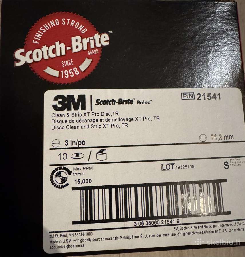 3m pniaumatinis šlifuoklis su šlifavimo diskeliais - nuotraukos Nr. 4