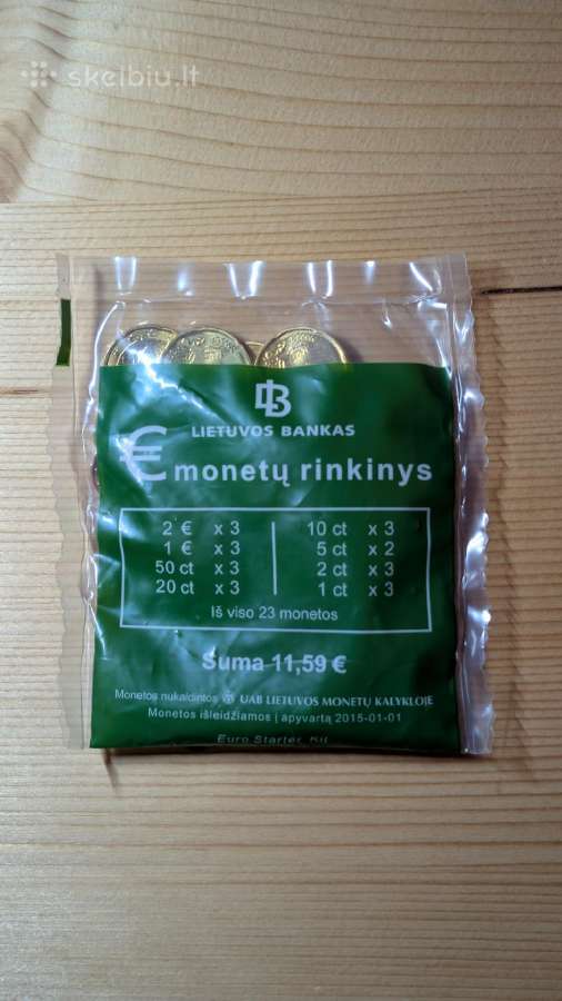Euro monetų rinkinys