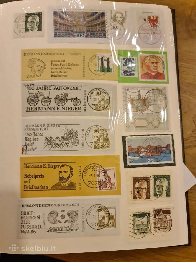 Pilnas pašto ženklų albumas - nuotraukos Nr. 2