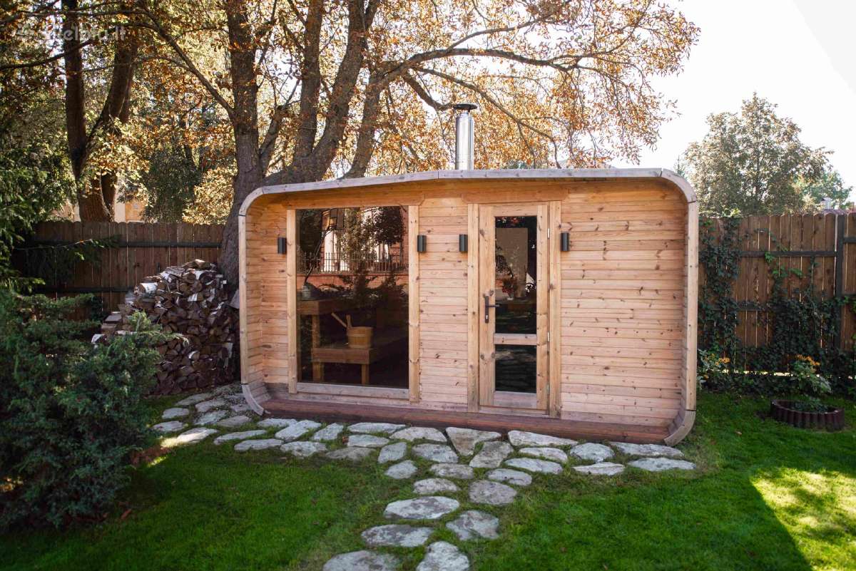 Naujiena Cube Wide pirtis sauna - nuotraukos Nr. 6