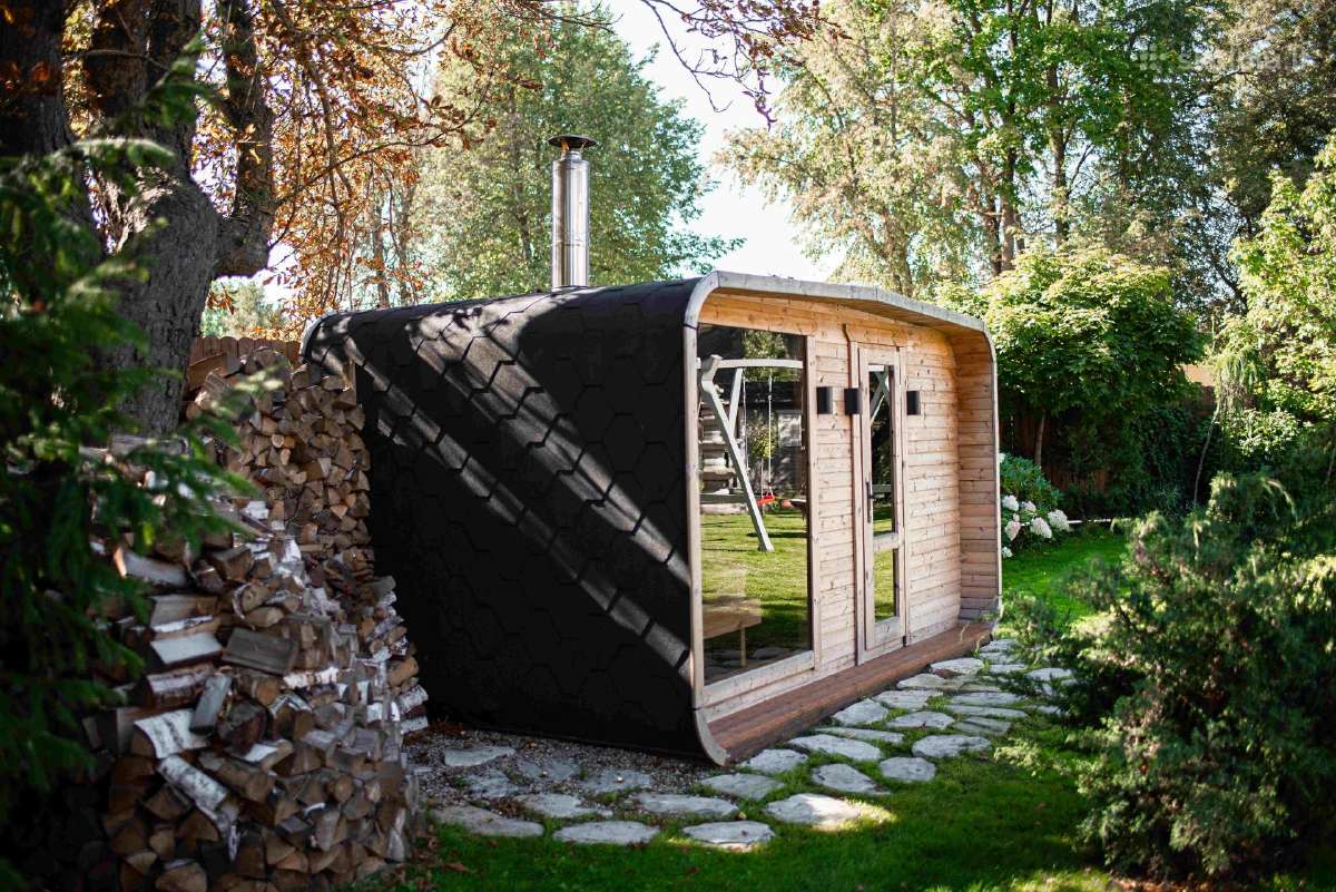 Naujiena Cube Wide pirtis sauna - nuotraukos Nr. 8