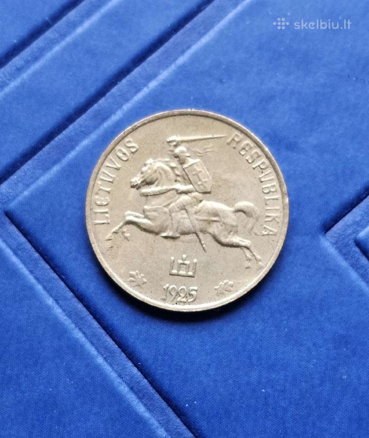 1925 m. 1 centas. - nuotraukos Nr. 2