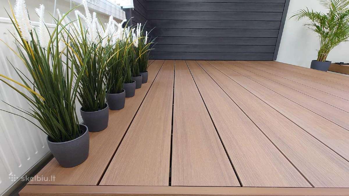 Terasinės lentos iš Wpc kompozito - Onewood - nuotraukos Nr. 7