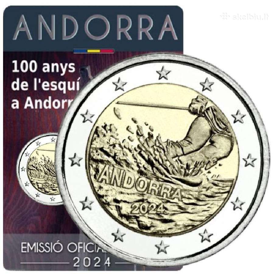 Andoros proginės ir apyvartinės monetos - nuotraukos Nr. 4