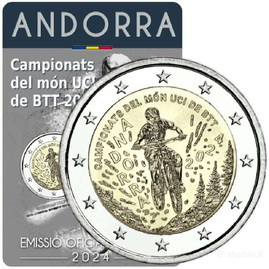 Andoros proginės ir apyvartinės monetos - nuotraukos Nr. 3