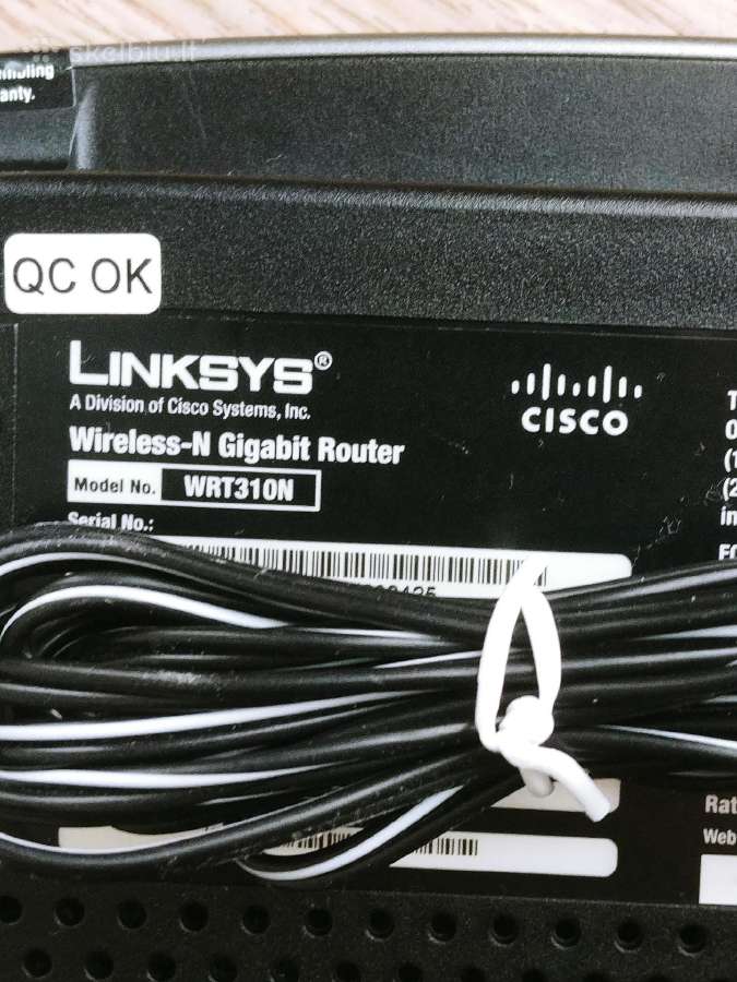 Cisco-linksys wrt310n maršrutizatorius/routeris - nuotraukos Nr. 3