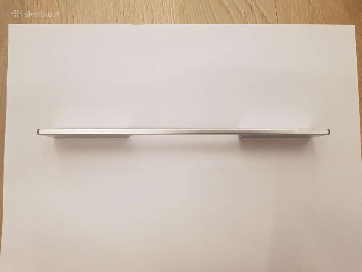 Rankenėlės baldams metalinės pilko chromo matinės - nuotraukos Nr. 5