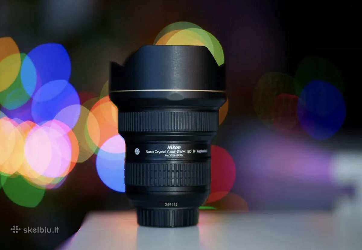 Mažai naudotas Nikon Af-s 14-24mm F/2.8 G - nuotraukos Nr. 2