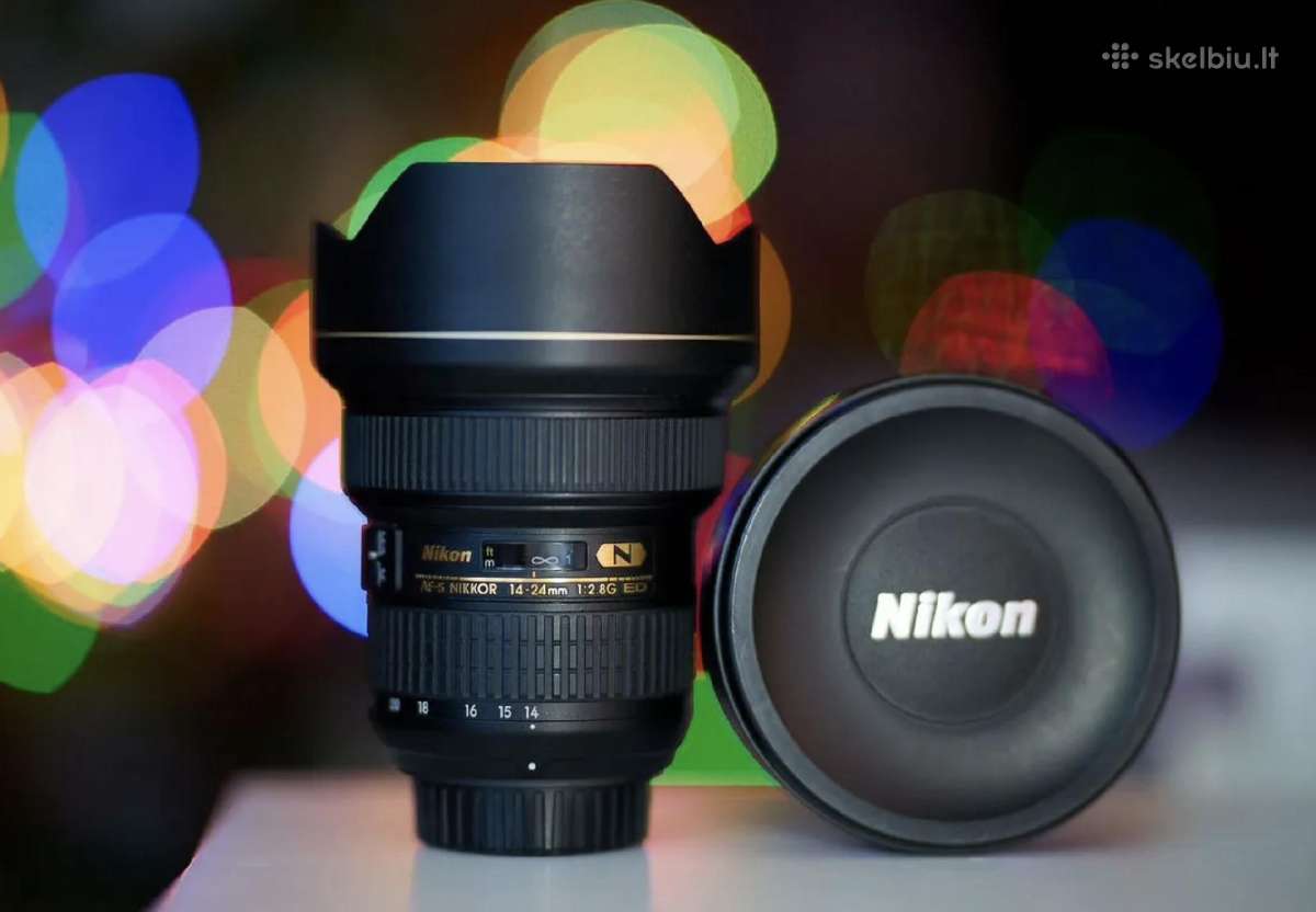 Mažai naudotas Nikon Af-s 14-24mm F/2.8 G - nuotraukos Nr. 3