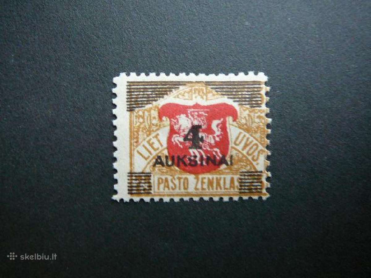 Lietuva 1922 4a/75sk. svarus Mlh lit117s