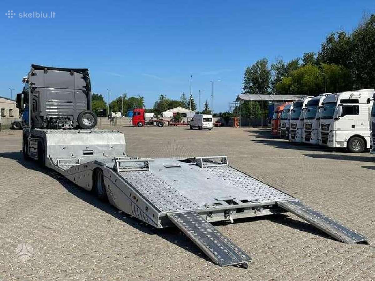 Puspriekabes nuoma, tralo nuoma, žemagrindis trala - nuotraukos Nr. 4