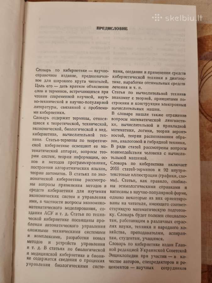 Kibernetikos žodynas - nuotraukos Nr. 3