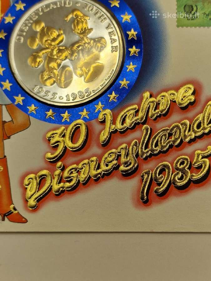 Moneta-medalis 1985 m., 30 Jahre Disneyland