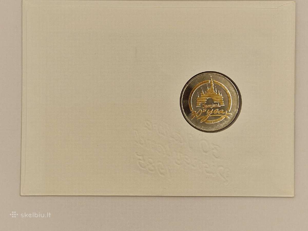 Moneta-medalis 1985 m., 30 Jahre Disneyland - nuotraukos Nr. 3